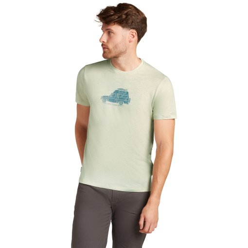 Foto de Icebreaker Camiseta Hombre - Merino 150 Tech Lite Cosy Camper - Ashen