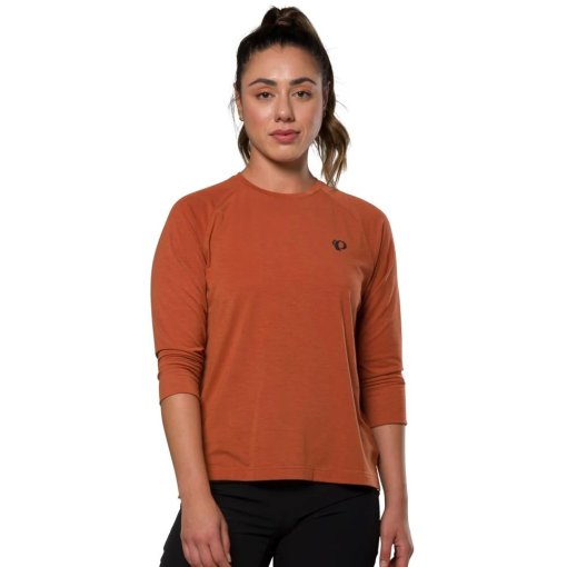 Foto de PEARL iZUMi Maillot 3/4 MTB Mujer - Canyon Merino 19222305 - clay - IE6