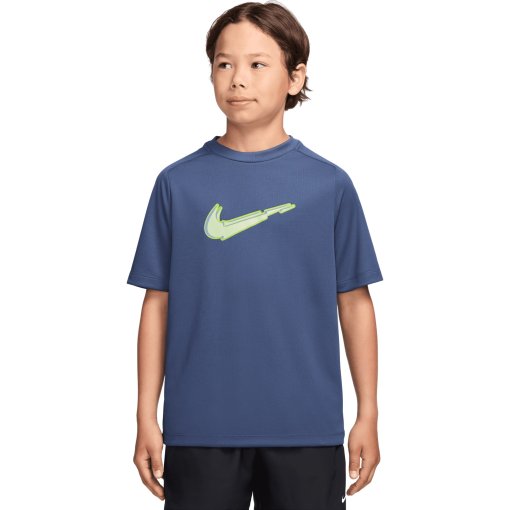 Photo produit de Nike Multi Dri-FIT Haut à manches courtes pour enfants - mystic navy/white IF2438-461