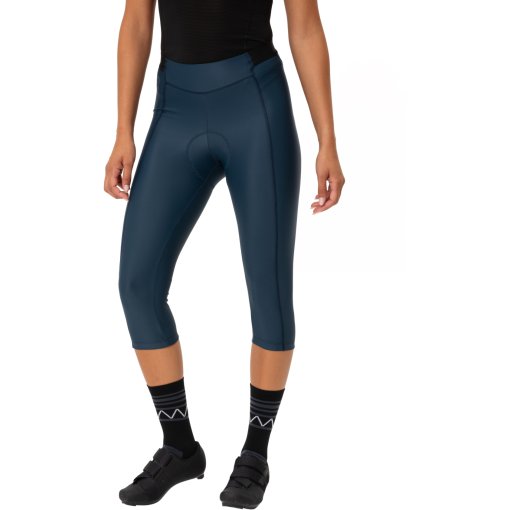 Photo produit de Vaude Short Cycliste Femme - Posta 3/4 - dark sea