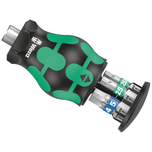 Foto de Wera Destornillador Porta-Puntas con 6 Puntas - Kraftform Kompakt Stubby Recámara 3