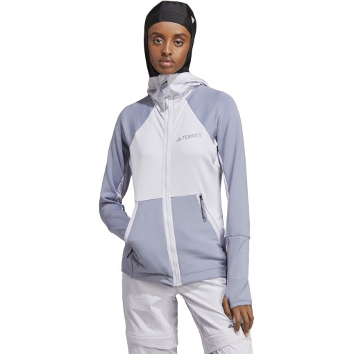 Photo produit de adidas Veste Femme - TERREX Flooce - silver dawn/silvio HU1851
