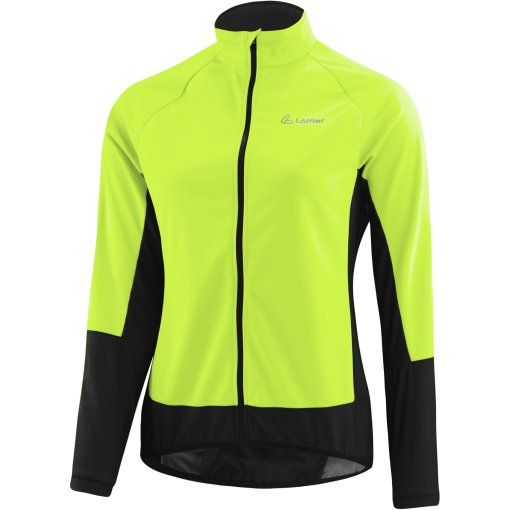Immagine prodotto da Löffler Giacca Ciclismo Donna - Alpha II Windstopper® Light - giallo neon 200