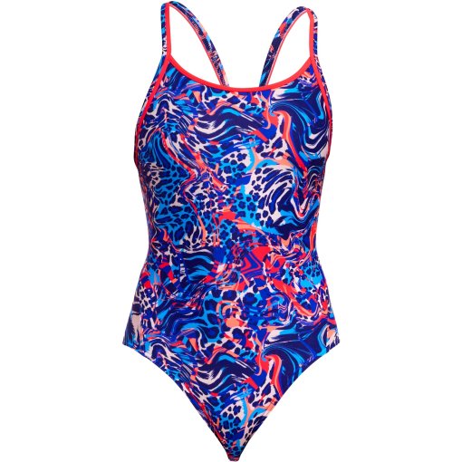 Produktbild von Funkita Diamond Back Eco Badeanzug Damen - Mad Cat