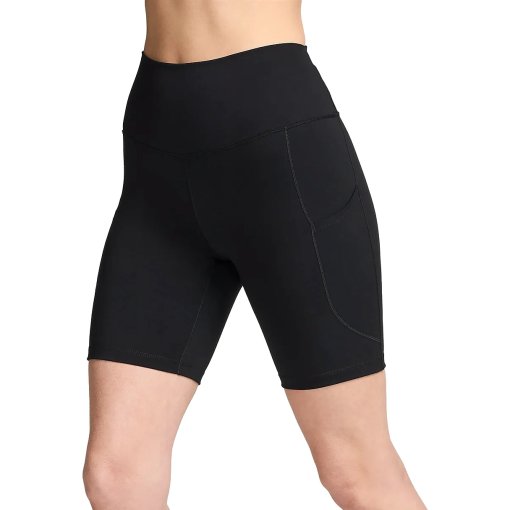 Foto de Nike Malla Corta 8&quot; Mujer - Dri-FIT One High Rise - negro/negro FZ6758-010