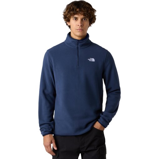 Foto de The North Face Jersey Polar Hombre - Glacier Fleece 1/4 Zip - Summit Navy