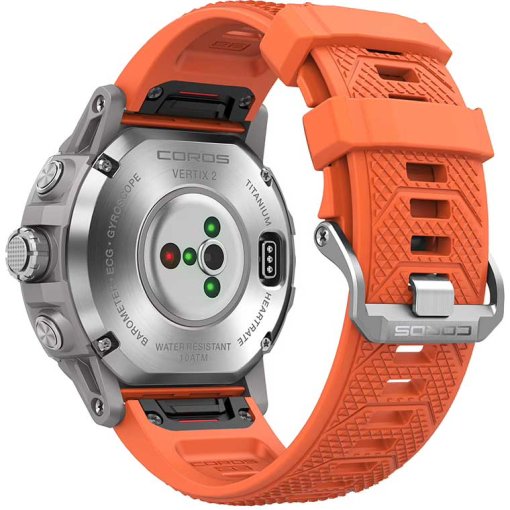 MURVE Silikon-Armband Für Coros Vertix 2 Smartwatch – 22 X 26 Mm, Achat-Farbe, Weich & Hautfreundlich
