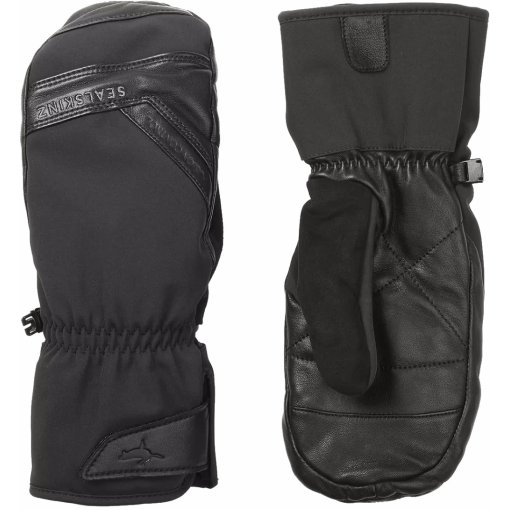 Produktbild von SealSkinz Swaffham Wasserdichte, bei extremer Kälte isolierte Fingerhandschuhe mit Fusion Control™ - Schwarz