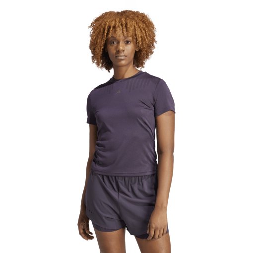 Produktbild von adidas HIIT Airchill Workout Kurzarmshirt Damen - aurora black IP9658