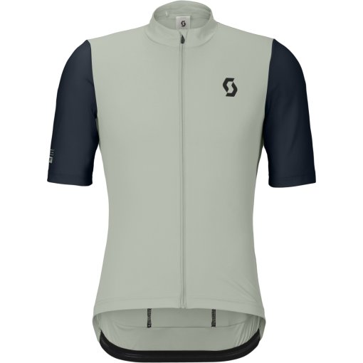 Picture of SCOTT Endurance Short Sleeve Jersey Men - spray grey/dark blue
