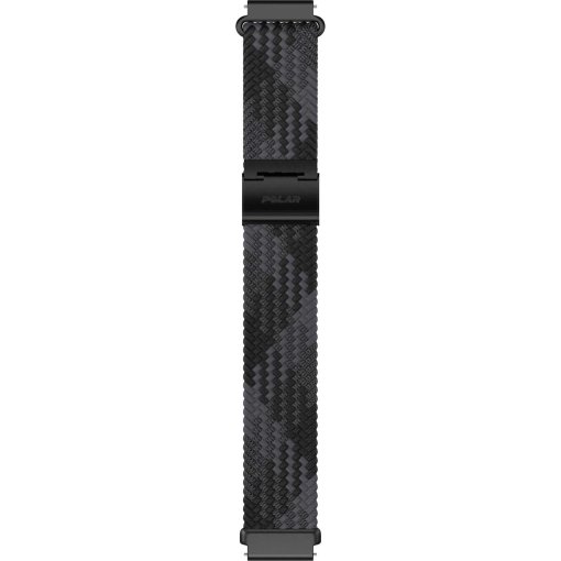 Produktbild von Polar Geflochtenes Armband 20mm - schwarz