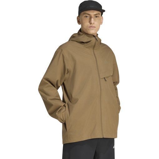 Photo produit de adidas Veste Imperméable Homme - Multi 2L Climaproof - brown oxide KA6912