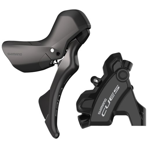 Immagine prodotto da Shimano Freno a Disco - CUES ST-U6030 / BR-U6030 - STI | Flat Mount | J-Kit - 10/11 Velocità | destra (R) | dietro (R)