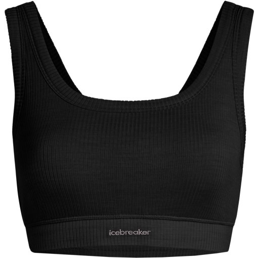 Immagine prodotto da Icebreaker Reggiseno Donna - Merino Rib Lotus - Nero
