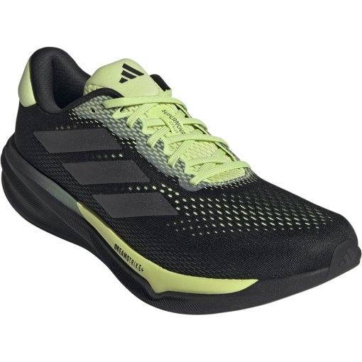 Foto de adidas Zapatillas de correr Hombre - Supernova Stride 2 - core black/iron metal/pulse lime JI1419