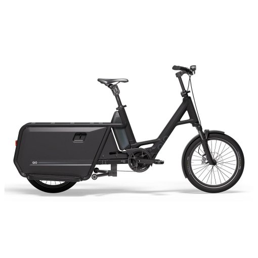 Photo produit de QIO Vélo Cargo Électrique 20&quot; - LONG CLAx | ENVIOLO HD Automatiq - 2026 - night black matt