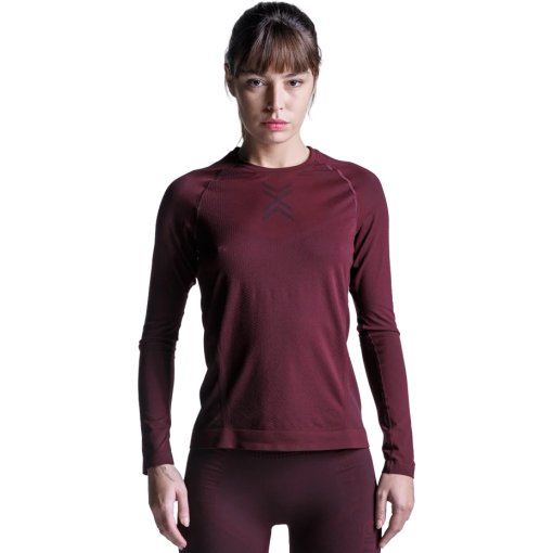 Immagine prodotto da X-Bionic Maglietta Maniche Lunghe da corsa Donna - Xceed Run - oxide red/x black