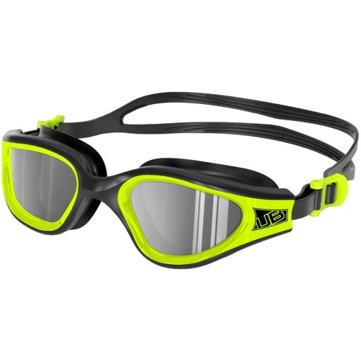 Productfoto van HUUB Design Aphotic II Photochromatic Zwembril - fluo yellow/black