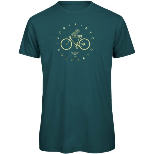 Immagine prodotto da RTTshirts Maglietta da Ciclismo	Uomo - Minerva - blu