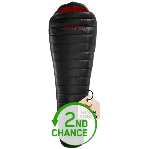 Produktbild von Nordisk VIB 250 M Schlafsack - black/fiery red - B-Ware