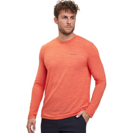 Foto de Falke Camiseta de Manga Larga Hombre - TK - samba orange 8182