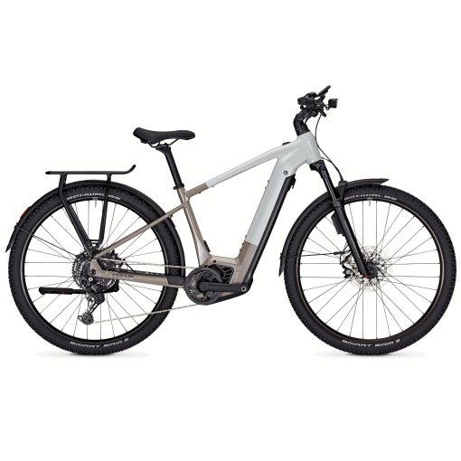 Immagine prodotto da FOCUS Bicicletta Elettrica da Trekking - PLANET² 6.8 - 2024 - Lightgrey / Moonstonegrey glossy