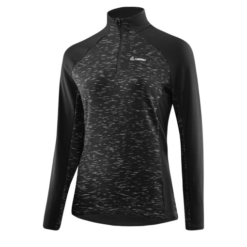 Produktbild von Löffler Starlit Transtex® Midlayer Langarmshirt Damen - schwarz 990