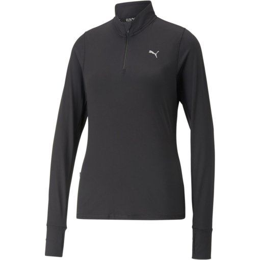Immagine prodotto da Puma Maglia a Maniche Lunghe Donna - Run Favorite 1/4 Zip - Puma Black