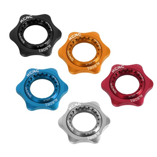 Produktbild von KCNC Center Lock Adapter für 6-Loch Bremsscheiben - 20T - AL 6061