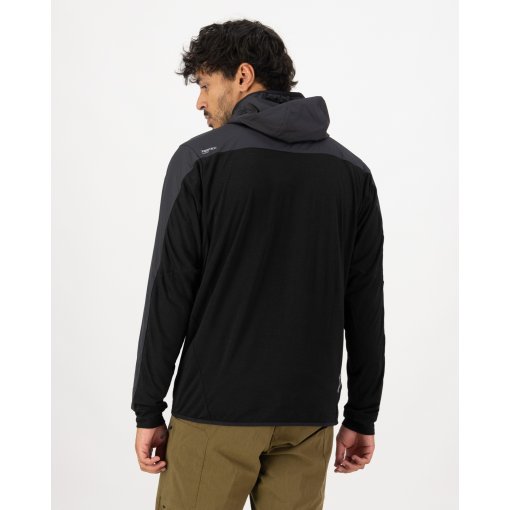 Veste coupe-vent doublée micropolaire homme - MY SERIGRAPHY