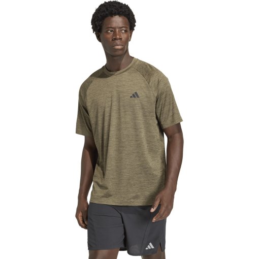 Produktbild von adidas Tech Essentials Workout Shirt Herren - olive strata/shadow olive KS5551