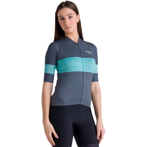 Foto de Santini Maillot de Manga Corta Unisex - Bianchi Milano Race BI97175CRACE - gris GR