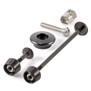 Foto de Pitlock Set 01/GA FW + Saddle Clamp + Ahead Lock - black/black