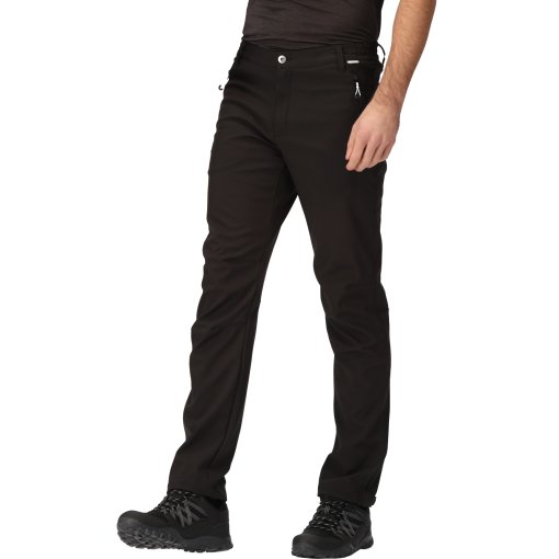 Foto de Regatta Pantalones Softshell Hombre - Geo II - Negro 800