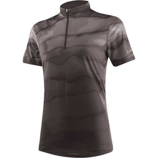 Foto de Löffler Camiseta Ciclismo Half Zip Mujer - Barkly - charcoal 680