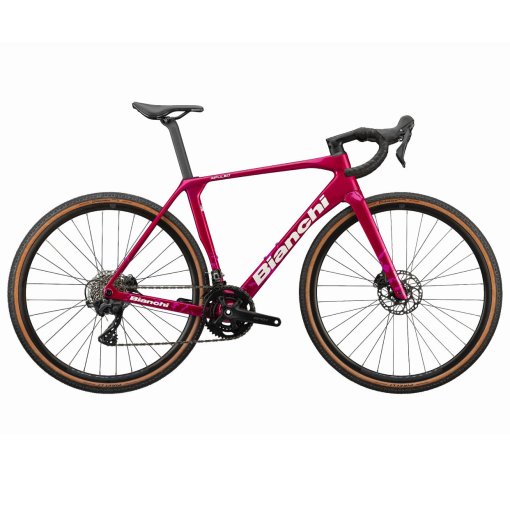 Immagine prodotto da Bianchi IMPULSO COMP Velomann - GRX - Bicicletta gravel in carbonio - 2027 - ruby red camo / off white glossy