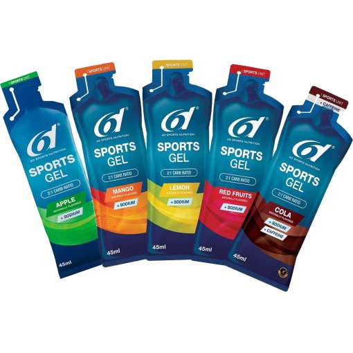 Produktbild von 6d Sports Nutrition Sports Gel - Kohlenhydrat-Gel - 45ml