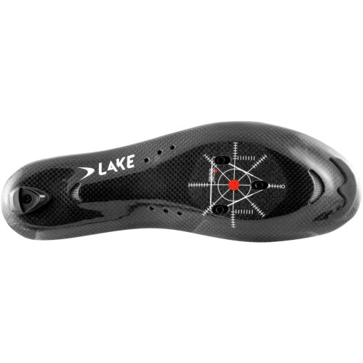 Lake CX333-N Road Shoes Men - black/silver | BIKE24