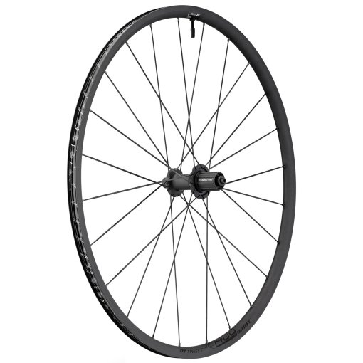 Photo produit de DT Swiss Roue Arrière - PR 1400 DICUT 21 OXiC | Clincher | Double Crossed - QR - noir