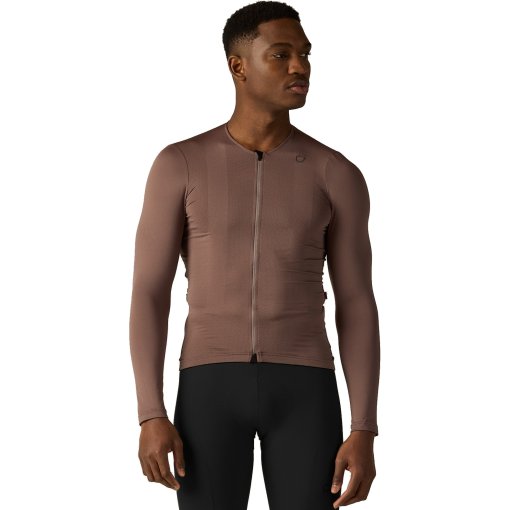 Picture of Velocio Ultralight Mesh Long Sleeve Jersey Men - Plum Truffle