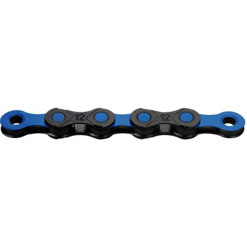 Picture of KMC DLC12 Chain - WAXED | 12-speed - black/blue