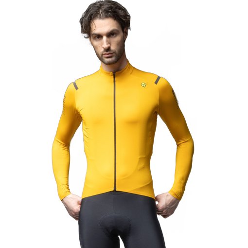 Foto de Alé Maillot de Manga Larga Hombre - R-EV1 Warm Race - amarillo