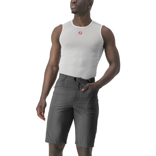 Foto de Castelli Pantalones Cortos Ciclismo Hombre - Unlimited Baggy - dark grey/black 030