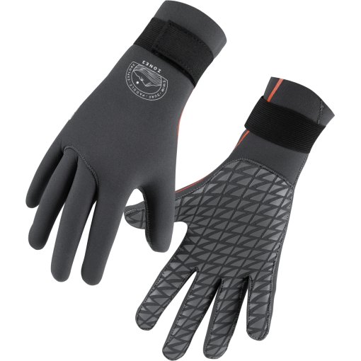 Photo produit de Zone3 Active-Flex Gants de natation - grey/orange