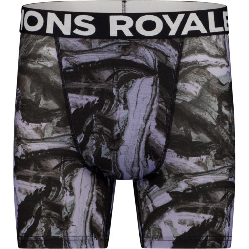Productfoto van Mons Royale Hold &#039;em Merino Boxershort Heren - rock camo
