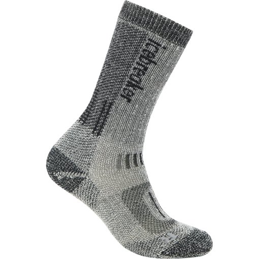 Produktbild von Icebreaker Merino Hike+ Mountaineer Mid Calf Socken Damen - Jet Hthr/Black