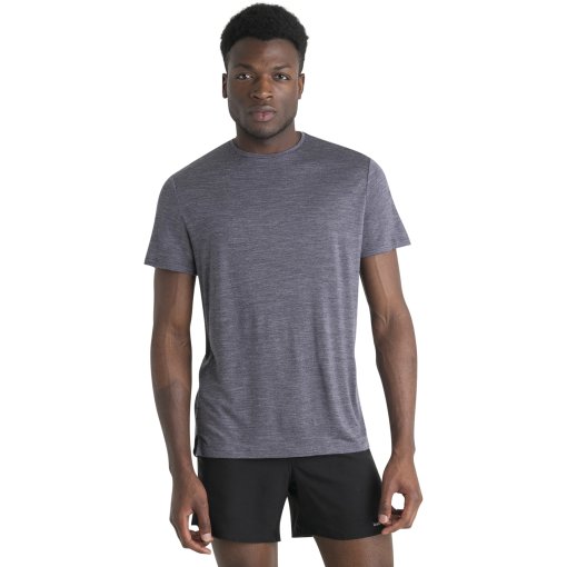 Foto de Icebreaker Camiseta Hombre - Merino 125 Cool-Lite™ Sphere III - Midnight Navy Hthr