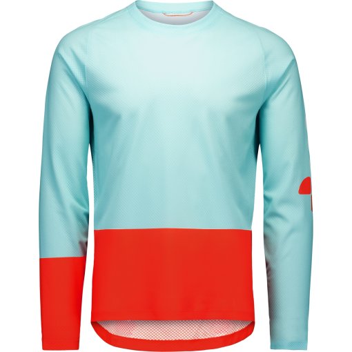 Photo produit de POC Motion Air Maillot à manches longues pour hommes - 8895 Lazurite Blue/Carnelian Orange