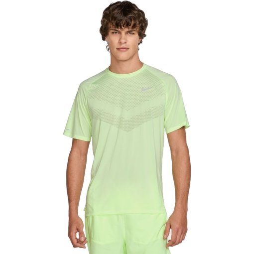 Produktbild von Nike Dri-FIT ADV Stride Laufshirt Herren - barely volt/reflective silver HV5203-701