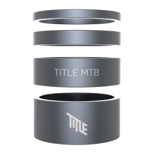 Foto de Title Kit de Espaciadores - Aluminio - gris